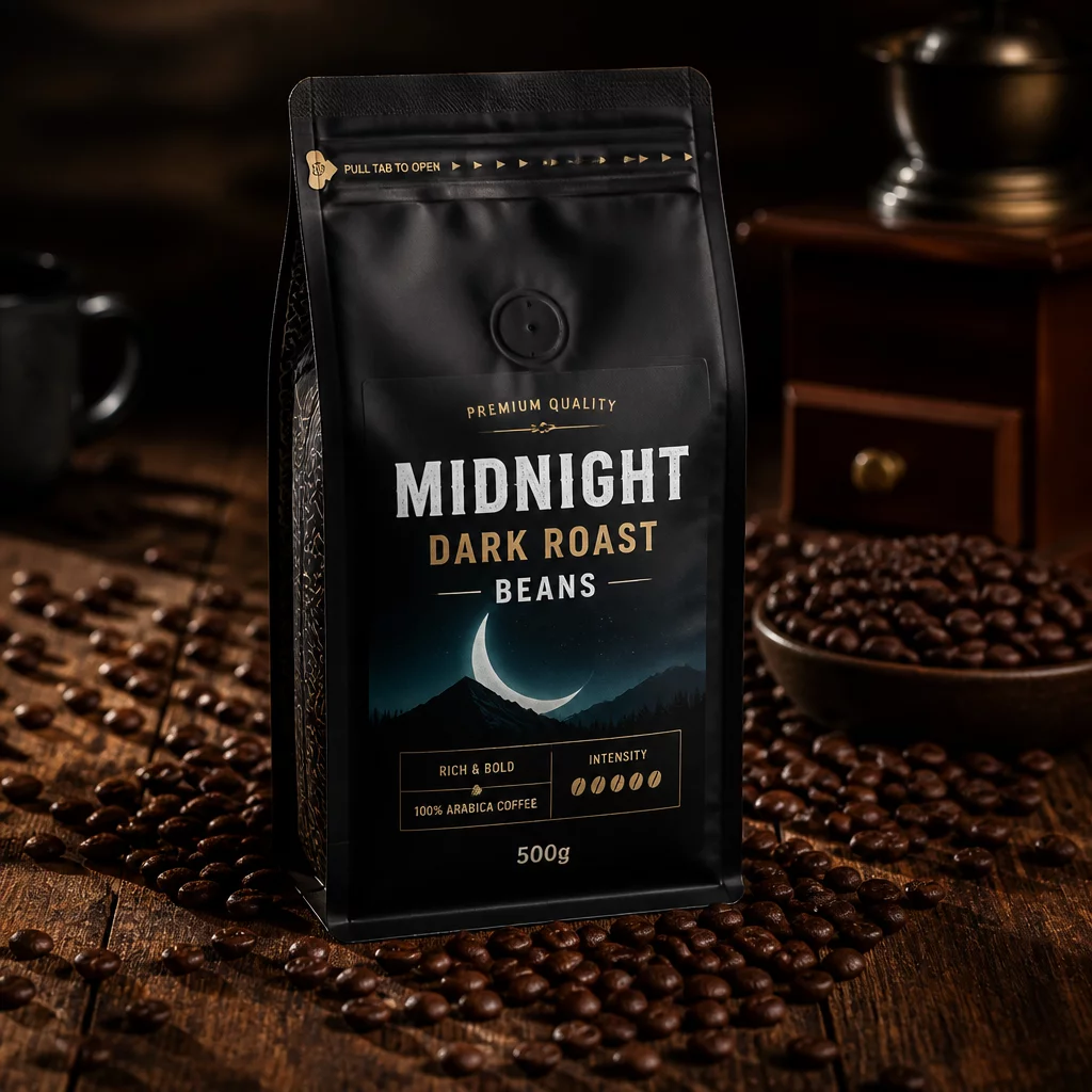 Midnight Dark Roast Beans 500g