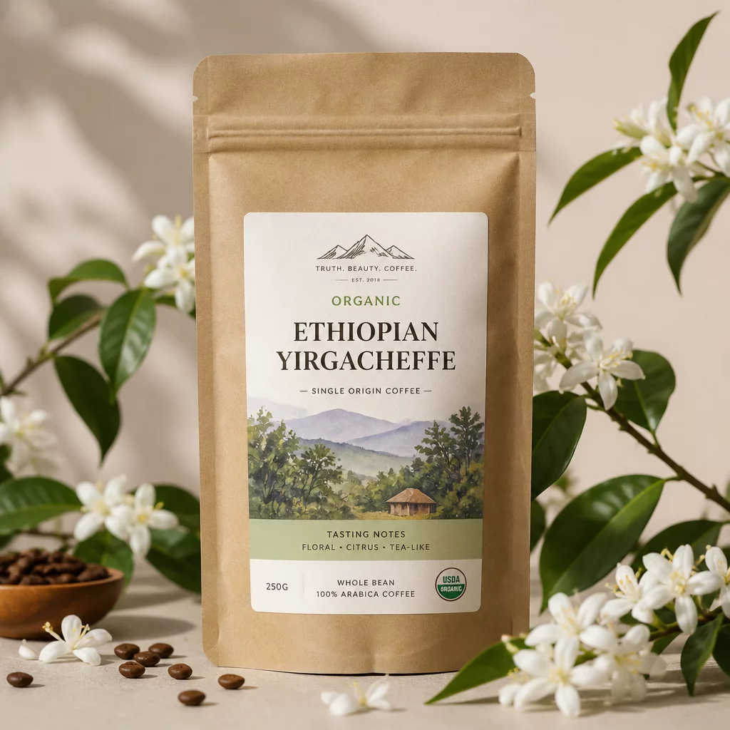 Organic Ethiopian Yirgacheffe 250g